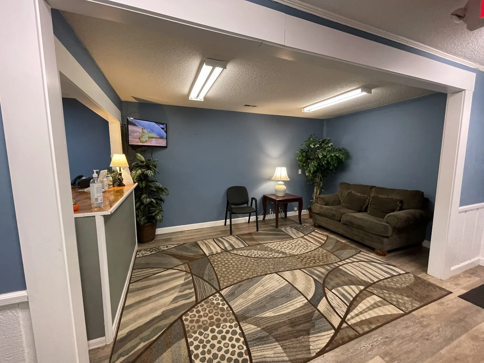 Inside VIP Hand Carwash — shop interior and bays